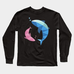 Whales Long Sleeve T-Shirt